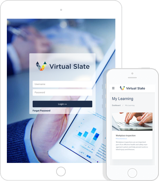 Virtual Slate is a custom framework built on top of Moodle