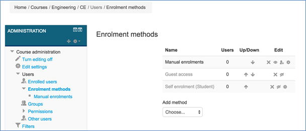  Course Settings for PayPal