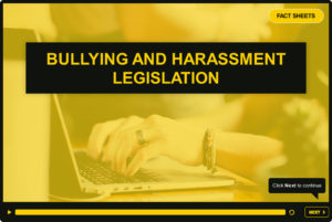 Bullying and Harassment Legislation