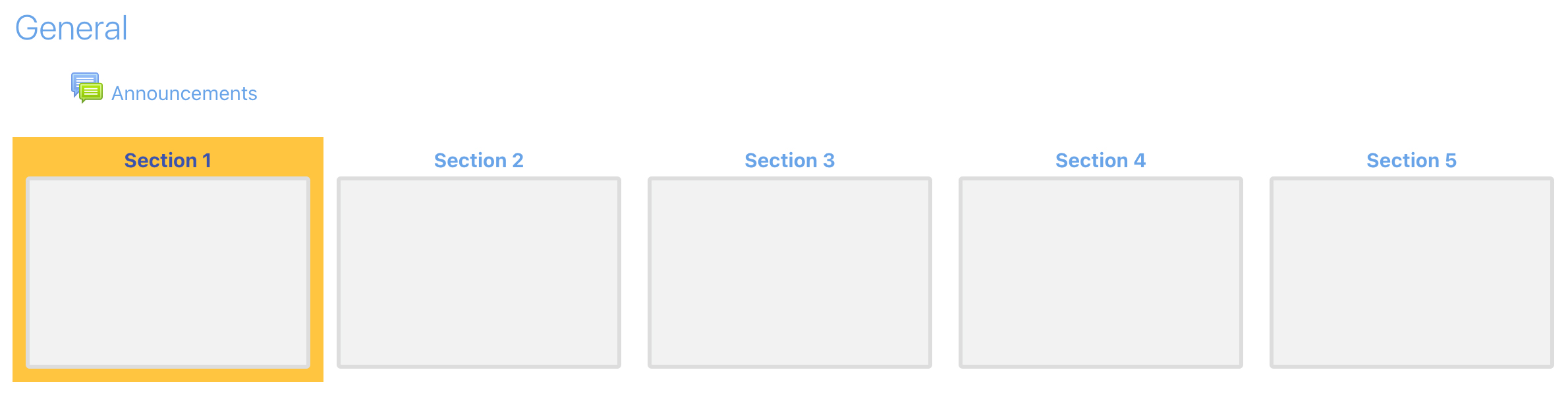 Grid Course Format